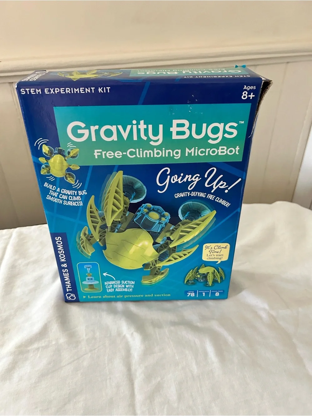 NIB Thames & Kosmos Gravity Bugs Free-Climbing MicroBot/8+
